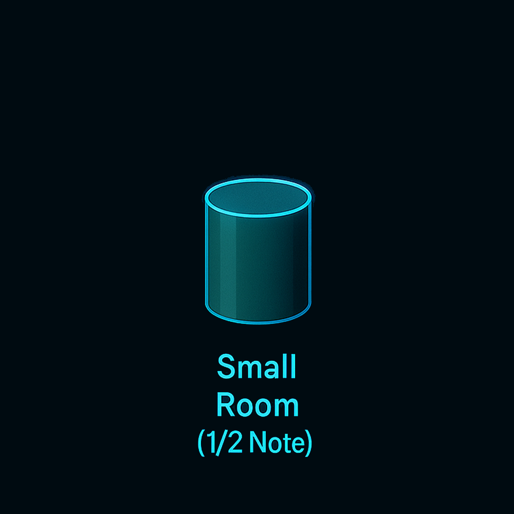 reverb size